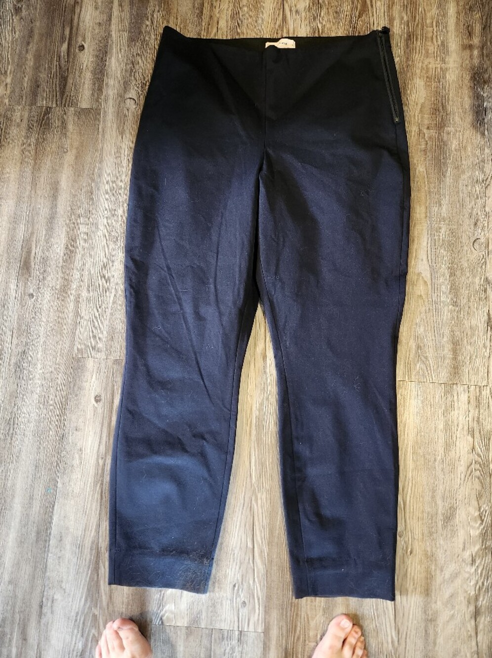 Everlane Black Womens Chino-Style Stretch Pants